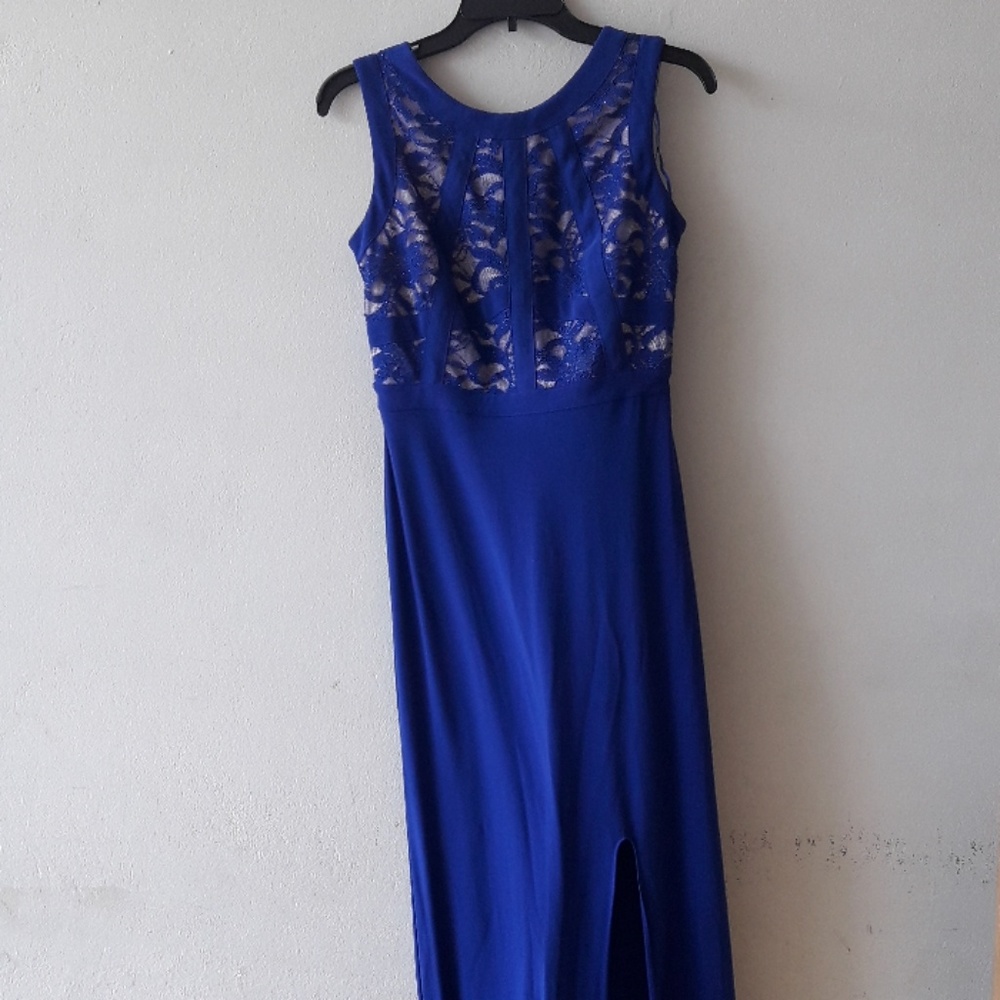 SALE🔥Sexy royal blue long party dress